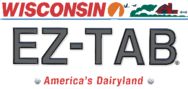  EZ TAB Wisconsin DMV License Plate Renewal 